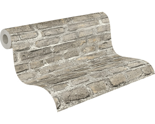 Tapetenrolle mit Backsteinmuster