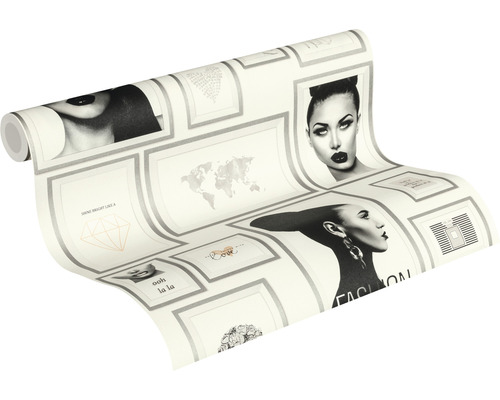 Rolle Tapete mit Rahmenmotiven