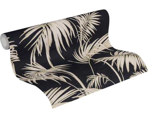 Tapetenrolle mit Palmenblattmuster
