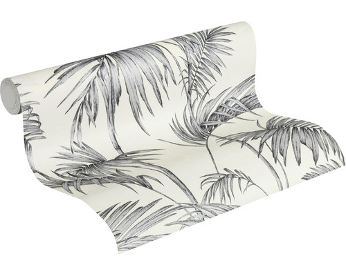 Tapetenrolle mit Palmenblattmuster