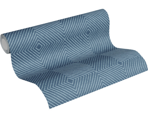 Tapetenrolle mit geometrischem Rautenmuster