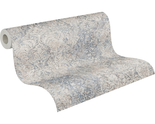 Tapetenrolle mit floralem Muster