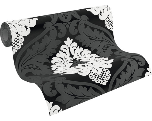 Tapetenrolle mit floralem Muster