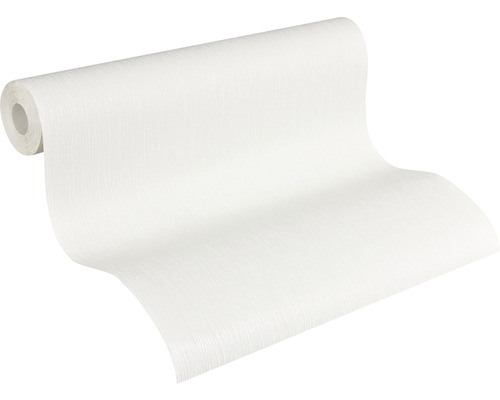 Rolle weiße Tapete
