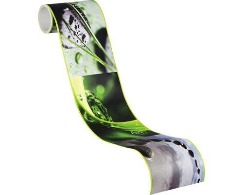 Bordüre mit Naturmotiven auf Rolle