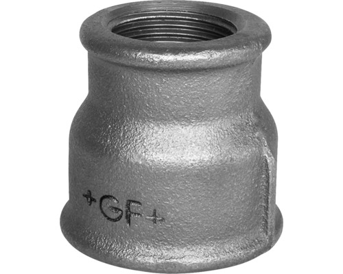 Manchon de réduction en fonte malléable Georg Fischer +GF+ n°240 3/4 " x 3/8 " FI