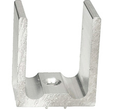 Adapter Vario 27,8x19,5 mm Aluminium Silber 50 Stück