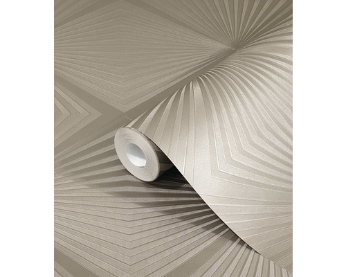 Rouleau de papier peint à motif géométrique