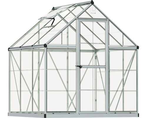 Gewächshaus mit Tür und Fenster zur Pflanzenzucht