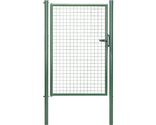 Wellengitter-Einzeltor ALBERTS 100 x 150 cm inkl. Pfosten 6 x 6 cm verzinkt grün Wellengitter-Einzeltor ALBERTS 100 x 150 cm inkl. Pfosten 6 x 6 cm verzinkt grün