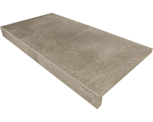 Bordure de piscine margelle New Concret taupe forme de L 30 x 60 cm