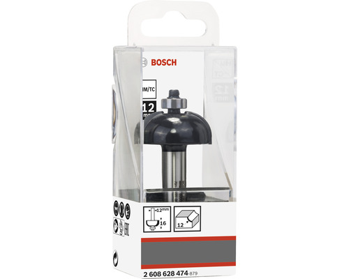 Bosch Viertelstabfräser mit 12 Millimeter Radius in Verpackung