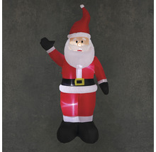 Père Noël gonflable avec éclairage pour l''extérieur