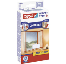 Moustiquaire pour fenêtre tesa Insect Stop Comfort sans perçage blanc 130x130 cm