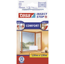 Moustiquaire pour fenêtre tesa Insect Stop Comfort sans perçage blanc 130x130 cm