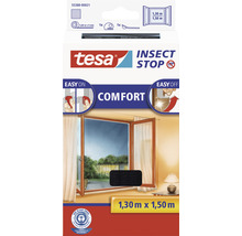 Moustiquaire pour fenêtre tesa Insect Stop Comfort anthracite sans perçage 130x150 cm