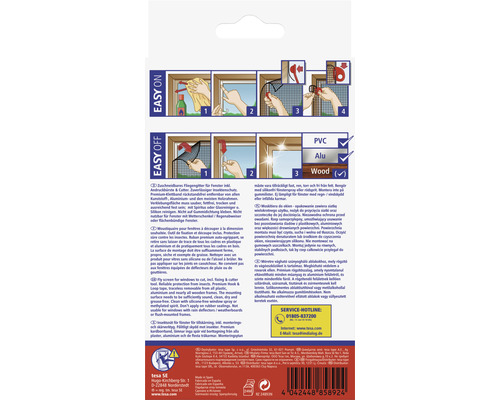 Tesa Moustiquaire instructions de montage