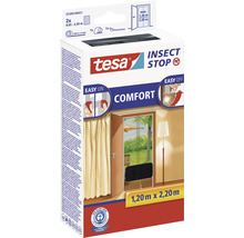 Moustiquaire pour portes tesa Insect Stop Comfort sans perçage anthracite 60x220 cm lot de 2-thumb-2
