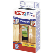Moustiquaire pour portes tesa Insect Stop Comfort sans perçage anthracite 60x220 cm lot de 2-thumb-1