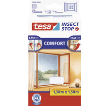Fliegengitter für Fenster tesa Insect Stop Comfort weiss ohne Bohren 130x150 cm