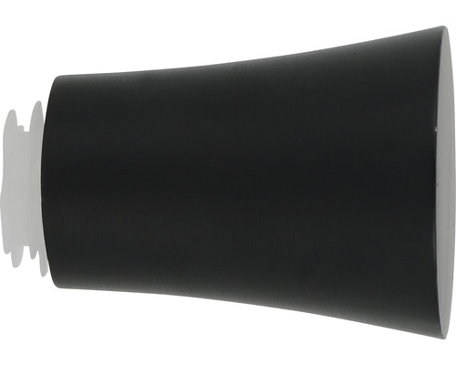 Embout cône pour Premium Black Line noir mat Ø 28 mm 1 pce