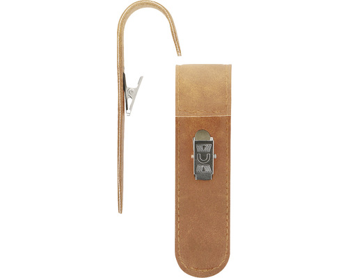 Étui en cuir avec clip de ceinture