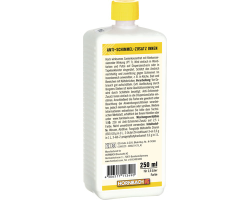 Additif anti-moisissures HORNBACH intérieur 250 ml