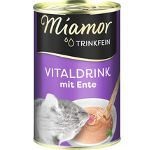 Boisson pour chats Miamor Trinkfein Vitaldrink au canard 1 paquet 24x135 ml-thumb-0