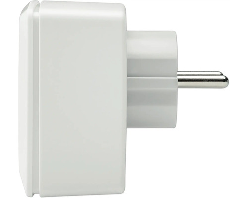 Prise de contact de protection blanche en détail