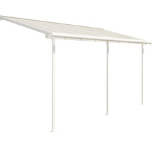 Toiture pour terrasse PALRAM Sierra 447 x 230 cm blanc
