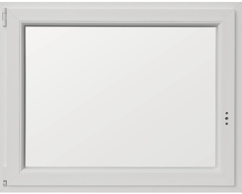 Fenêtre en plastique blanche avec fonction oscillo-battante