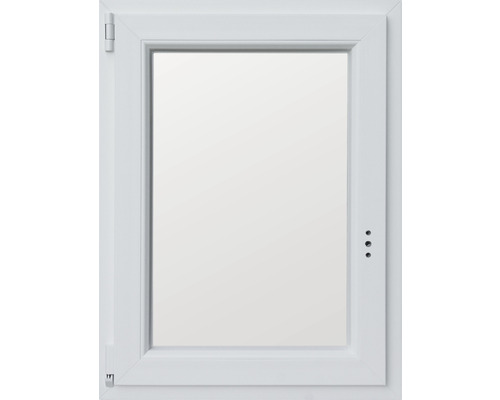 Fenêtre en plastique blanche