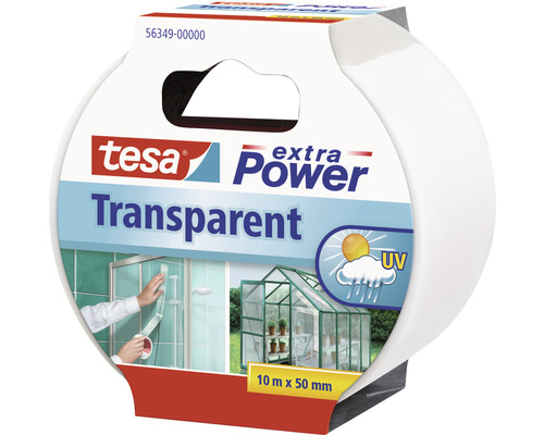 Tesa extra Power Transparent Klebeband 10 m x 50 mm