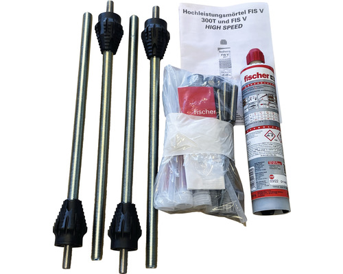 Fixation de store banne Fischer TherMax 16 pour système composite  d'isolation thermique jusqu'à 200 mm (kit pour 4 points de fixation) -  HORNBACH Luxembourg