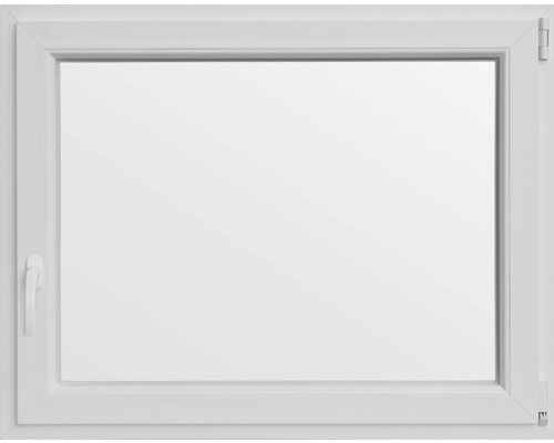 Fenêtre avec cadre en plastique