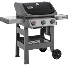 Barbecue à gaz Weber Spirit II avec trois brûleurs et tablettes latérales
