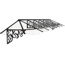 Auvent avec ornements décoratifs