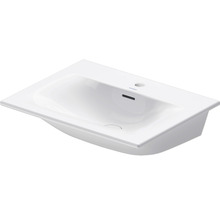 Lavabo en céramique avec trou de robinet