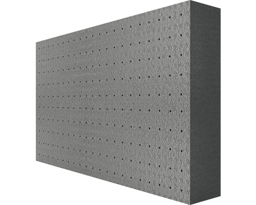 Panneau isolant de façade Baumit PSE open catégorie de conductivité thermique 032 gris 1000 x 500 x 140 mm paquet = 1,5 m²