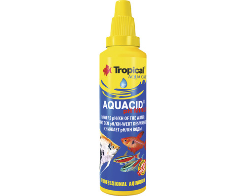 Produit d'entretien Tropical Aquacid pH moins 250 ml