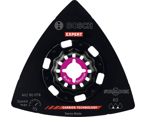 Bosch Starlock Schleifplatte Multi Material AVZ90RT6