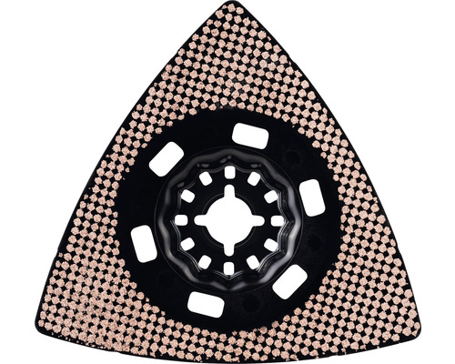 Papier abrasif triangulaire pour outil multifonction