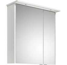 Spiegelschrank Pelipal xpressline 3261 66 x 16 x 72 cm weiß hochglanz 2-türig LED