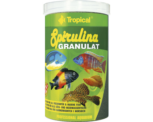 Nourriture granulée Tropical Spirulina granulé 250 ml