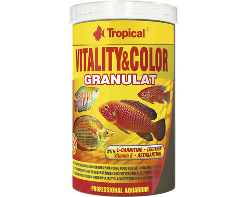 Nourriture granulée Tropical Vitality & Color granulé 250 ml