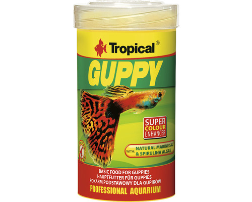 Flockenfutter Tropical Guppy 100 ml