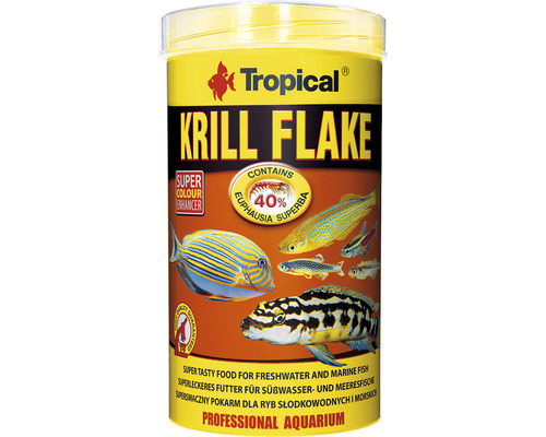 Nourriture en flocons Tropical Krill Flake 500 ml