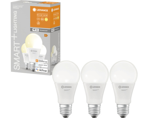 Bombilla Inteligente LED E27 9W 806 lm A60 WiFi RGBW LEDVANCE Smart+ -  efectoLED