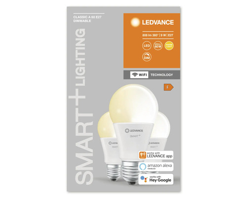 LEDVANCE Smart Plus E27 LED Lampe, dimmbar