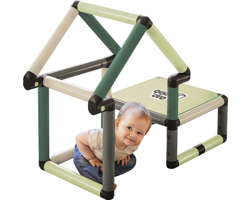 Maison de jeu Quadratro avec un enfant en dessous
